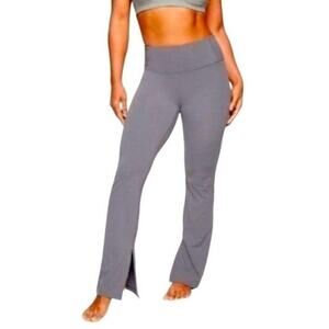 Athleta Barre Kick Flare pants, leggings, yoga, stretch, comfort, Gray, S